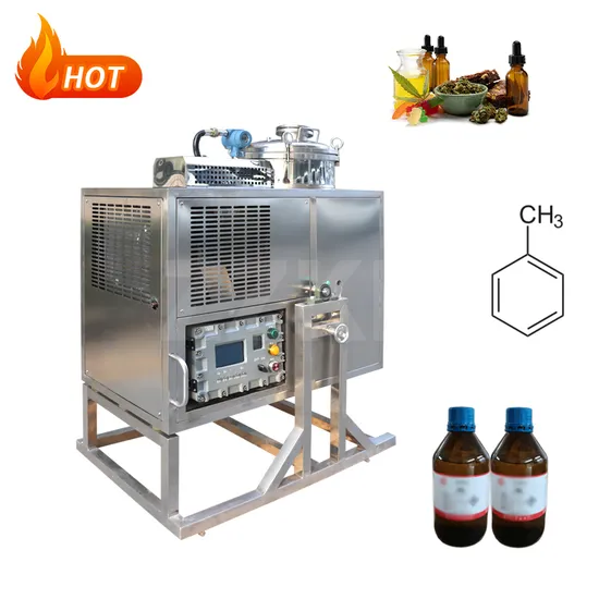 Оборудование для рекуперации растворителей. Машина для регенерации растворителей для переработки этанола.