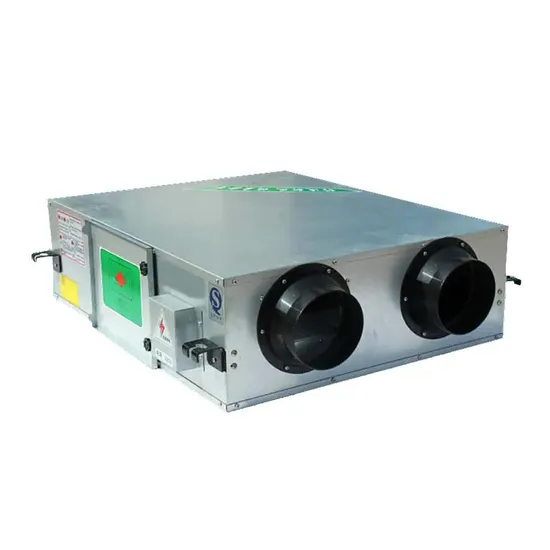 Air Conditioning System Heat Recovery Temp Exchange Ventilation Energy Recovery Ventilator Fresh Air Ventilator