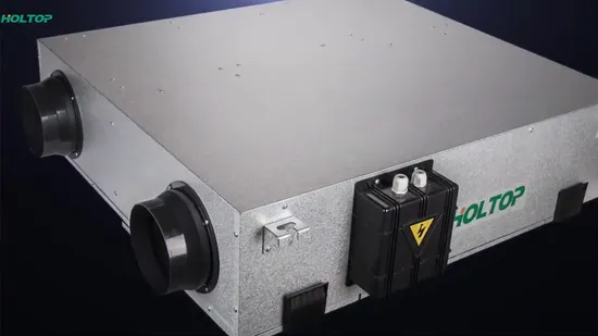 Eco Design Air to Air Counterflow Heat Recovery Temp Exchange Ventilator Ventilation Unit