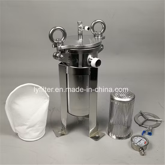 Система корпуса рукавного фильтра из нержавеющей стали 304, 316 для всего дома/коммерческих помещений от 1000 до 3000 л/ч