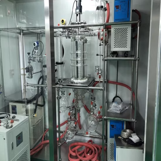 Заводская цена вакуумной системы молекулярной дистилляции эфирного масла